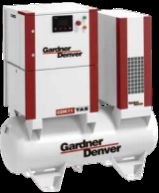 7.5-22kW इंटीग्रेटेड एयर कंप्रेसर रेफ्रिजेरेटेड ड्रायर के साथ 0.81-3.7m³/मिनट