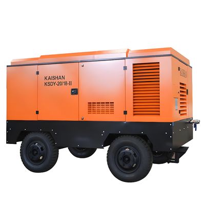 भारी कार्य और उच्च क्षमता वाले अनुप्रयोगों के लिए मोबाइल औद्योगिक वायु कंप्रेसर